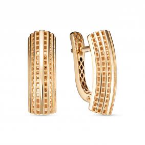 Золотые серьги КЮЗ Del'ta Dдф2202098р Dдф2202098р фото