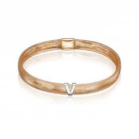 Золотой браслет КЮЗ Del'ta Dдф7701470р Dдф7701470р фото