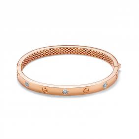 Золотой браслет КЮЗ Del'ta Dдф7701919р с фианитом Dдф7701919р фото