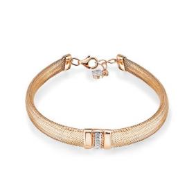 Золотой браслет КЮЗ Del'ta Dдф770962р с фианитом Dдф770962р фото