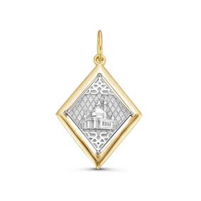 Золотая подвеска КЮЗ Del'ta Dл035383 Dл035383 фото