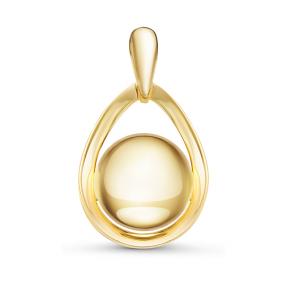 Подвеска из лимонного золота КЮЗ Del'ta Dл035736 Dл035736 фото