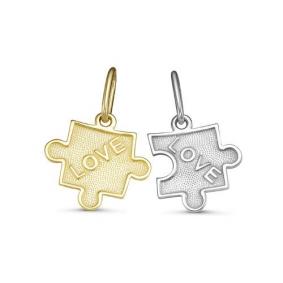 Подвеска из лимонного золота КЮЗ Del'ta Dл035887 Dл035887 фото