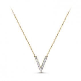 Dл0702800 Колье Золото 585° (красное) Dл0702800 фото