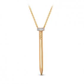 Dл0704734 Колье Золото 585° (красное) Dл0704734 фото