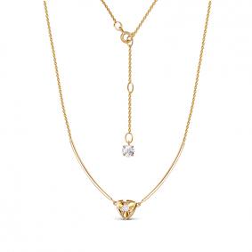 Dл0706231 Колье Золото 585° (красное) Dл0706231 фото