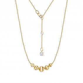 Dл0706788 Колье Золото 585° (красное) Dл0706788 фото