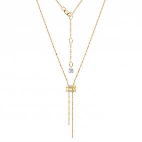 Dл0707286 Колье Золото 585° (красное) Dл0707286 фото