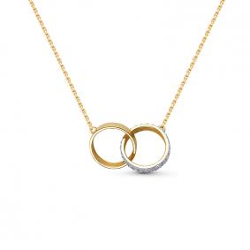 Dл071141 Колье Золото 585° (красное) Dл071141 фото