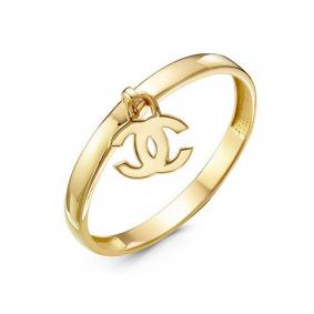 Кольцо из лимонного золота КЮЗ Del'ta Dл1104562 Dл1104562 фото