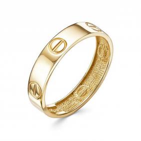Кольцо из лимонного золота КЮЗ Del'ta Dл2103118 Dл2103118 фото