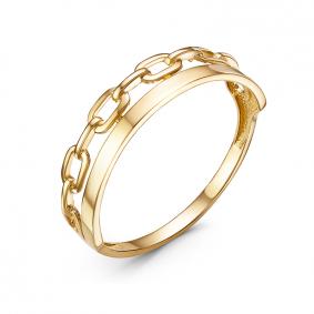 Кольцо из лимонного золота КЮЗ Del'ta Dл2103618 Dл2103618 фото