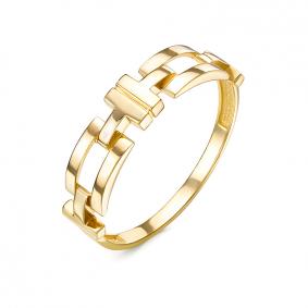 Кольцо из лимонного золота КЮЗ Del'ta Dл2105164 Dл2105164 фото