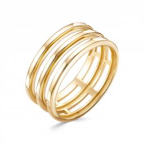 Кольцо из лимонного золота КЮЗ Del'ta Dл2106190 Dл2106190 фото