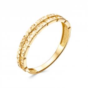 Кольцо из лимонного золота КЮЗ Del'ta Dл2107596 Dл2107596 фото