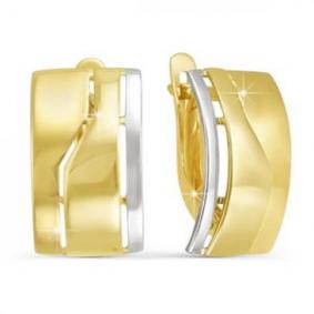 Серьги из лимонного золота КЮЗ Del'ta Dл220681 Dл220681 фото