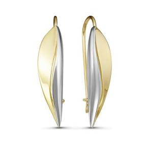 Серьги из лимонного золота КЮЗ Del'ta Dл221596 Dл221596 фото