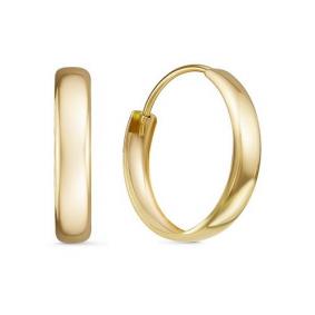 Серьги из лимонного золота КЮЗ Del'ta Dл520105-20 Dл520105-20 фото