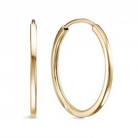 Серьги из лимонного золота КЮЗ Del'ta Dл5204155-20 Dл5204155-20 фото