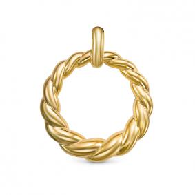 Подвеска из лимонного серебра КЮЗ Del'ta Dс036565пзж Dс036565пзж фото