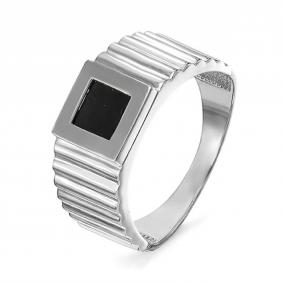 Серебряное кольцо КЮЗ Del'ta Dс040215 с фианитом Dс040215 фото