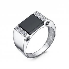 Серебряное кольцо КЮЗ Del'ta Dс0403096-к с фианитом и кварцем Dс0403096-к фото