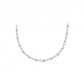 Серебряное колье КЮЗ Del'ta Dс0703617 с фианитом Dс0703617 фото