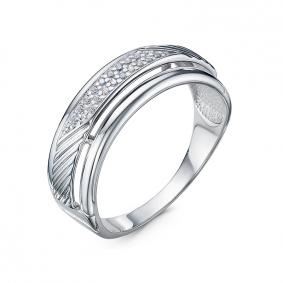 Серебряное кольцо КЮЗ Del'ta Dс1101002 с фианитом Dс1101002 фото