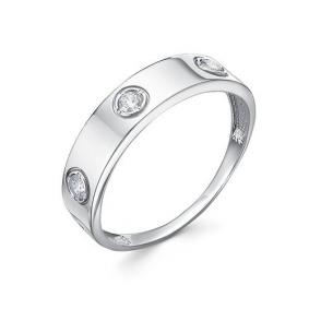 Серебряное кольцо КЮЗ Del'ta Dс1104446 с фианитом Dс1104446 фото