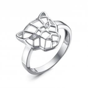 Серебряное кольцо КЮЗ Del'ta Dс1105953 с фианитом Dс1105953 фото