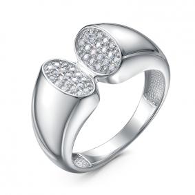 Серебряное кольцо КЮЗ Del'ta Dс1107933 с фианитом Dс1107933 фото