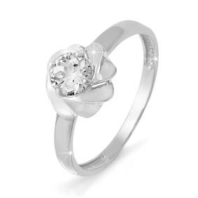 Серебряное кольцо КЮЗ Del'ta Dс112367 с фианитом Dс112367 фото