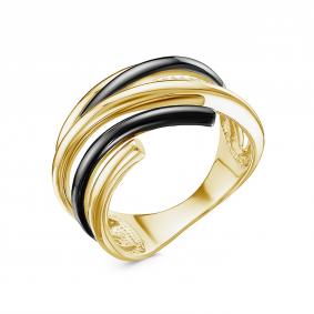 Кольцо из лимонного серебра КЮЗ Del'ta Dс119036пзж Dс119036пзж фото