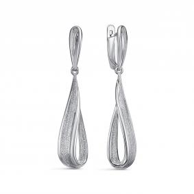 Серебряные серьги КЮЗ Del'ta Dс1202003 Dс1202003 фото