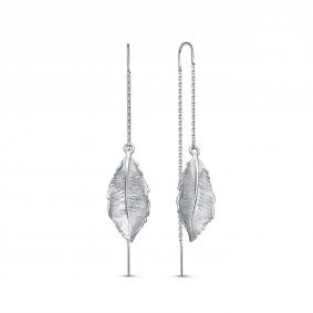 Серебряные серьги КЮЗ Del'ta Dс140920 Dс140920 фото