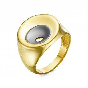 Кольцо из лимонного серебра КЮЗ Del'ta Dс212442пзж Dс212442пзж фото