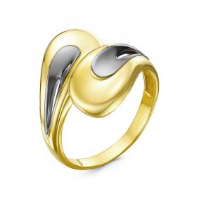 Кольцо из лимонного серебра КЮЗ Del'ta Dс212470пзж Dс212470пзж фото