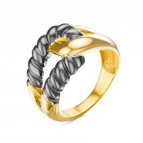 Кольцо из лимонного серебра КЮЗ Del'ta Dс212842пзж Dс212842пзж фото