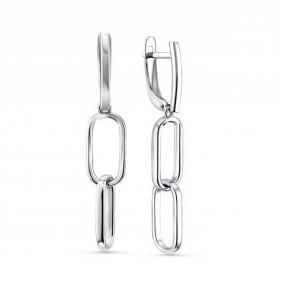 Серебряные серьги КЮЗ Del'ta Dс2202510 Dс2202510 фото