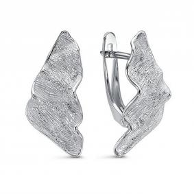 Серебряные серьги КЮЗ Del'ta Dс2203866 Dс2203866 фото