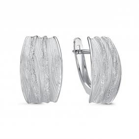 Серебряные серьги КЮЗ Del'ta Dс2203893 Dс2203893 фото