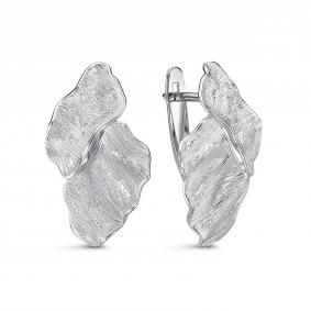 Серебряные серьги КЮЗ Del'ta Dс2203895 Dс2203895 фото