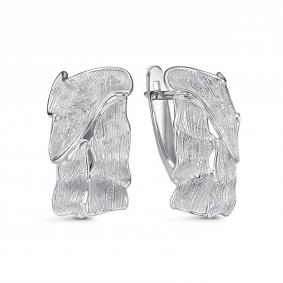 Серебряные серьги КЮЗ Del'ta Dс2203896 Dс2203896 фото