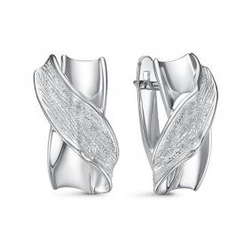Серебряные серьги КЮЗ Del'ta Dс2203960 Dс2203960 фото