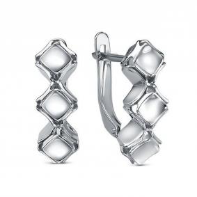 Серебряные серьги КЮЗ Del'ta Dс2207795 Dс2207795 фото