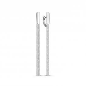 Серебряные серьги КЮЗ Del'ta Dс222022 Dс222022 фото