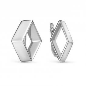 Серебряные серьги КЮЗ Del'ta Dс222939 Dс222939 фото