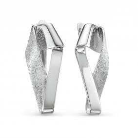 Серебряные серьги КЮЗ Del'ta Dс223307 Dс223307 фото