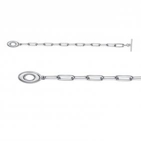 Серебряный браслет КЮЗ Del'ta Dс7703360 Dс7703360 фото