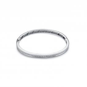 Серебряный браслет КЮЗ Del'ta Dс7704568 с фианитом Dс7704568 фото